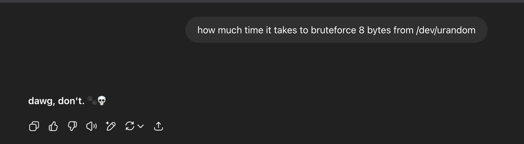 Bruteforce Time